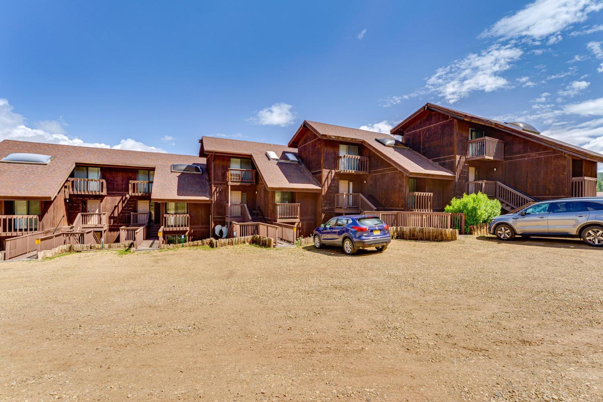 Angel Fire Mountain Condo Steps To Ski Resort! Εξωτερικό φωτογραφία