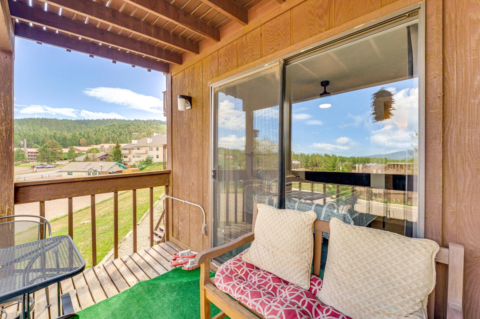 Angel Fire Mountain Condo Steps To Ski Resort! Εξωτερικό φωτογραφία